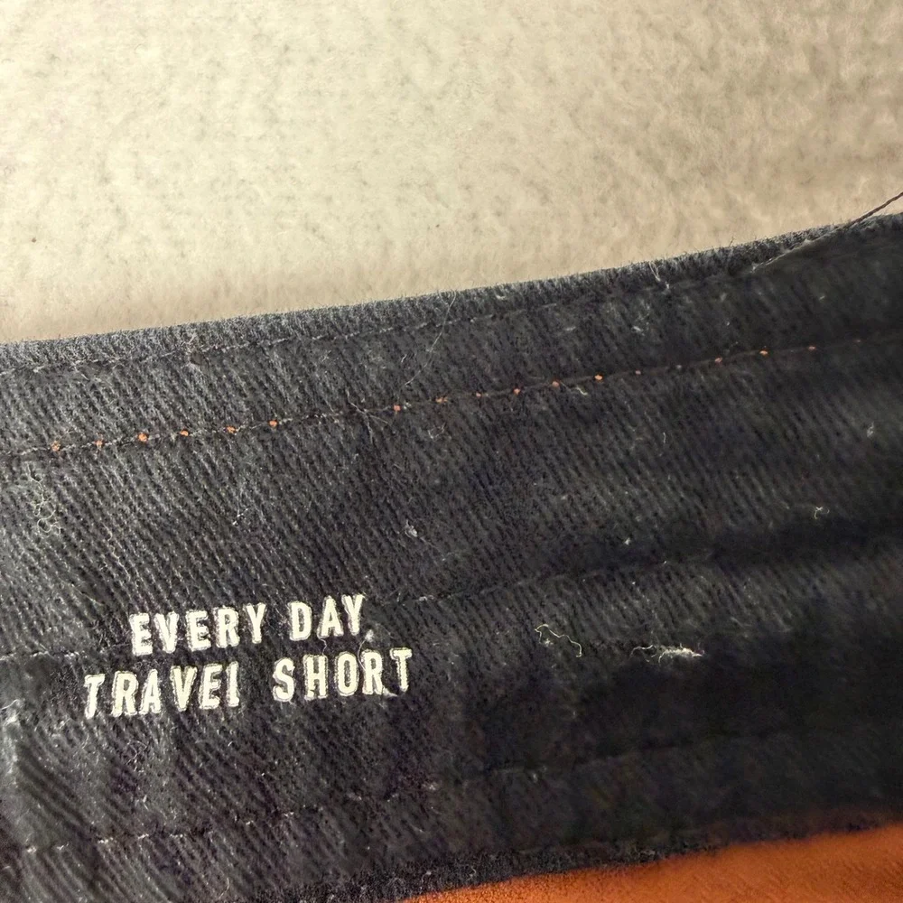 Roark Layover Traveler Shorts Mens 30 Rust Orange Cotton Gorpcore Utility Travel